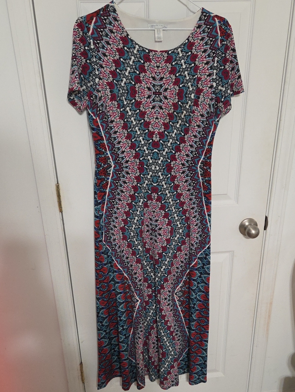 London Times Maxi Dress 8